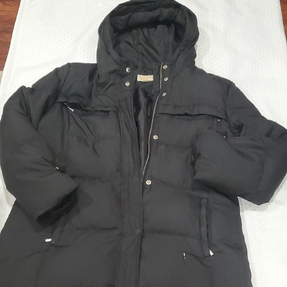 Flawed Michael Kors Long Black Coat - Picture 13 of 17